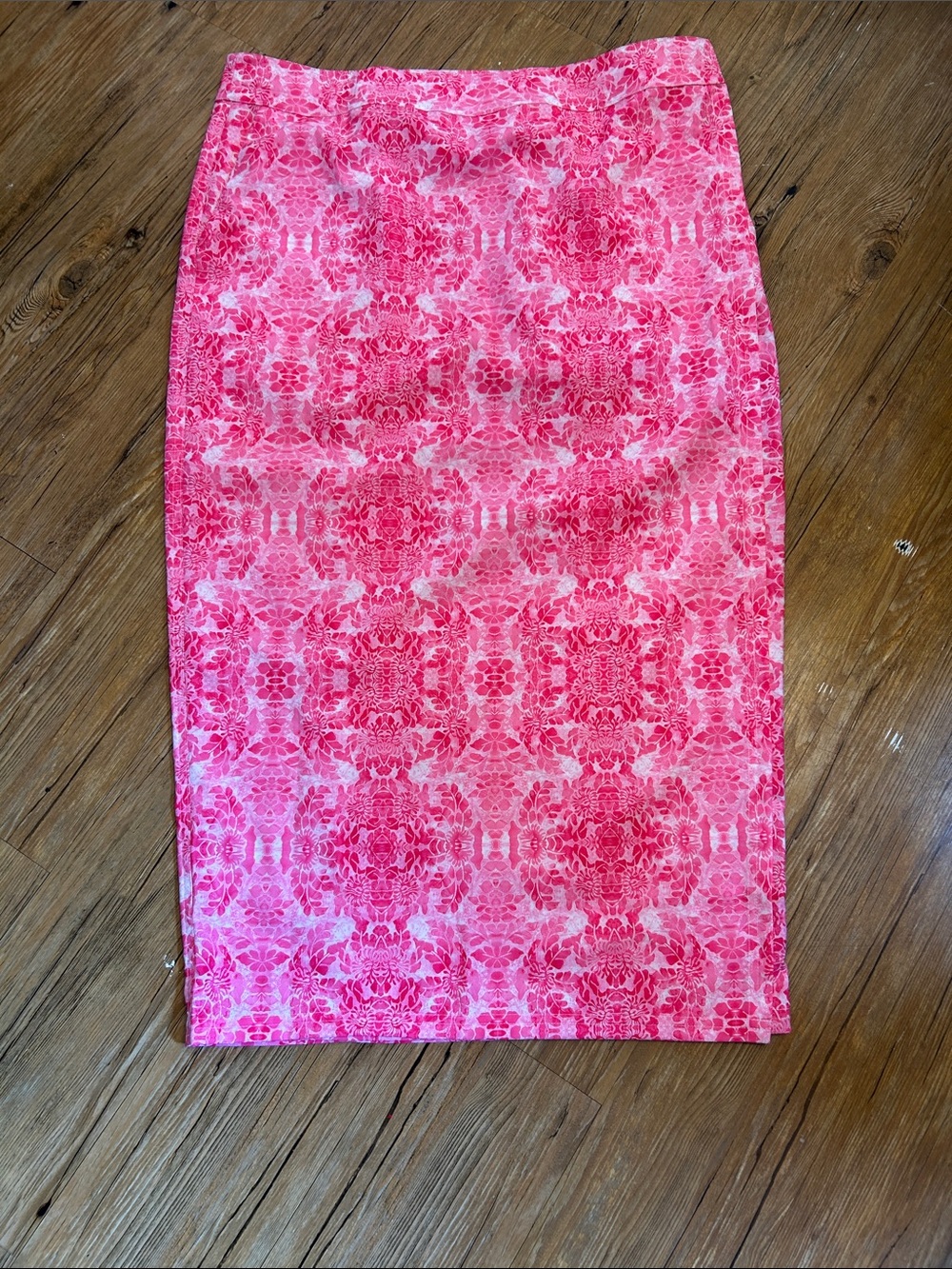 Rip Skirt Swim Cover Pink Floral XL NWT